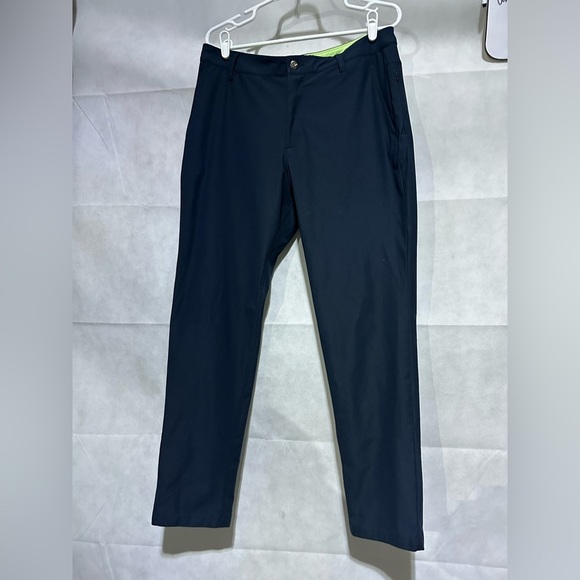 Bird Dogs Boom Stick Pants Men’s 34x32 Navy Blue Stretch Lined Performance Chino